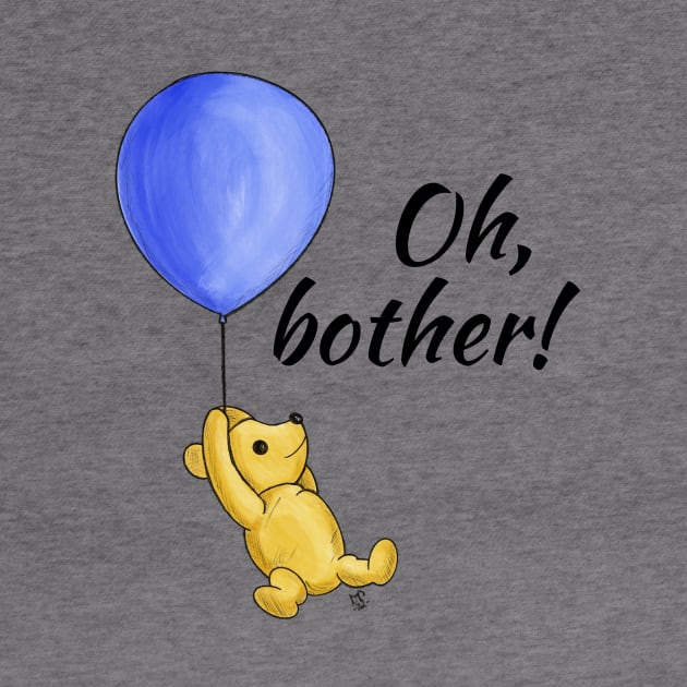 Oh, bother! - Winnie The Pooh and the balloon by Alt World Studios